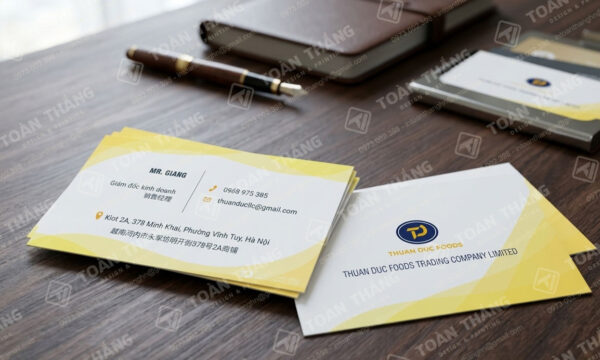 in name card cá nhân, in danh thiếp giám đốc, in danh thiếp doanh nhân, in card visit bất động sản