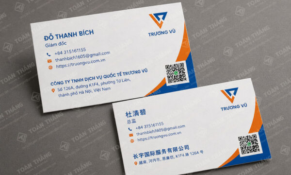in name card cá nhân, in danh thiếp giám đốc, in danh thiếp doanh nhân, in card visit bất động sản