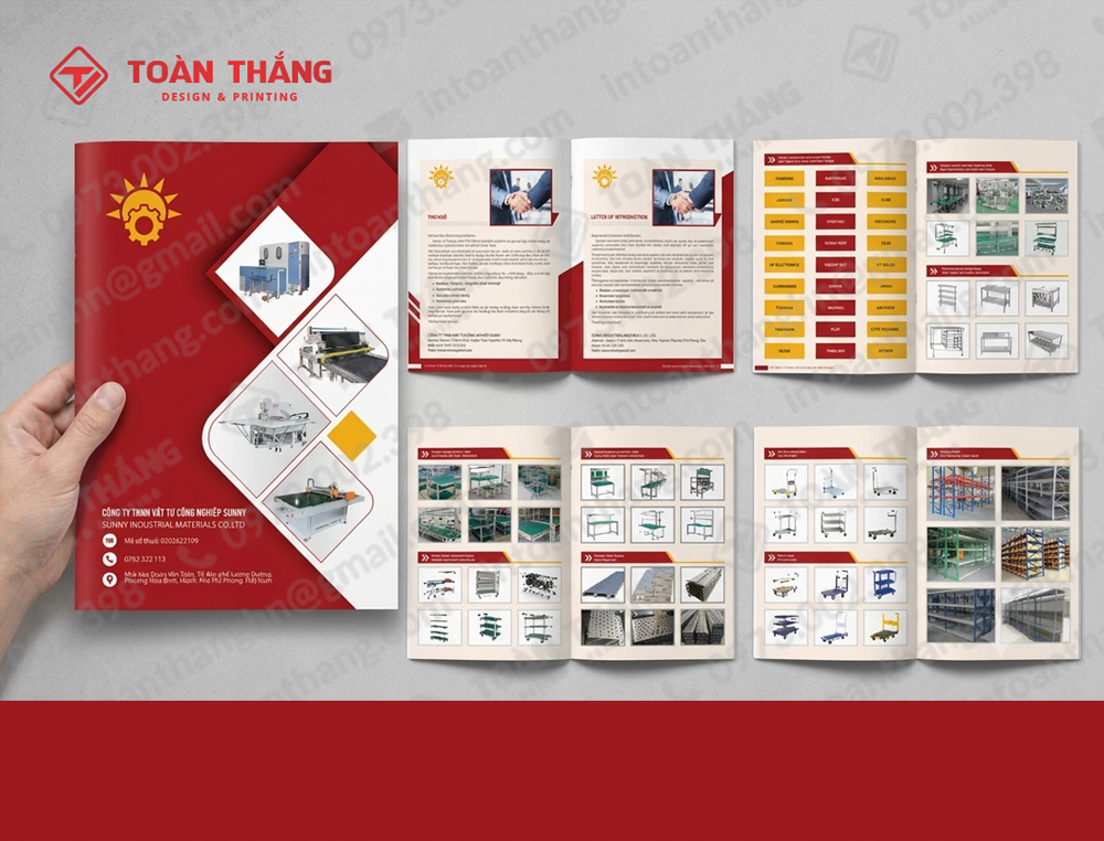 Thiết kế catalogue In Toàn Thắng