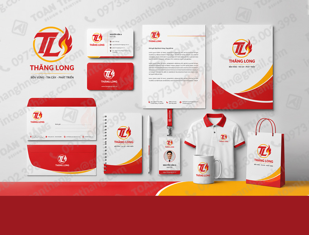Thiết kế logo bộ nhận diện thương hiệu tại In Toàn Thắng