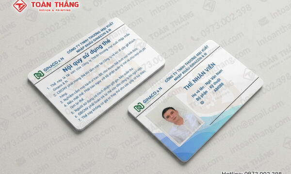 in thẻ nhựa, mẫu thẻ nhựa đẹp, thiết kế thẻ nhưa