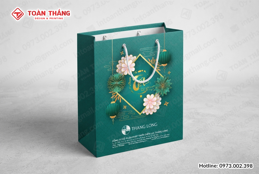 In túi giấy đựng lịch