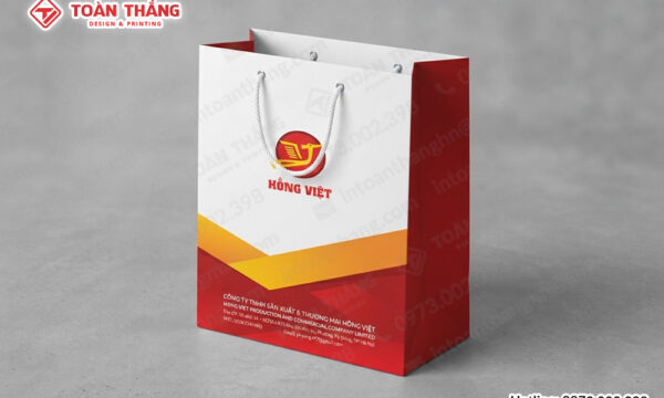 in túi giấy đựng quà tết