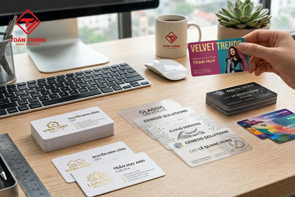 in card nhựa PVC và card nhựa trong cao cấp tại Hà Nội