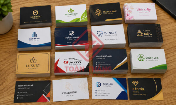 in namecard số lượng ít đẹp và sắc nét