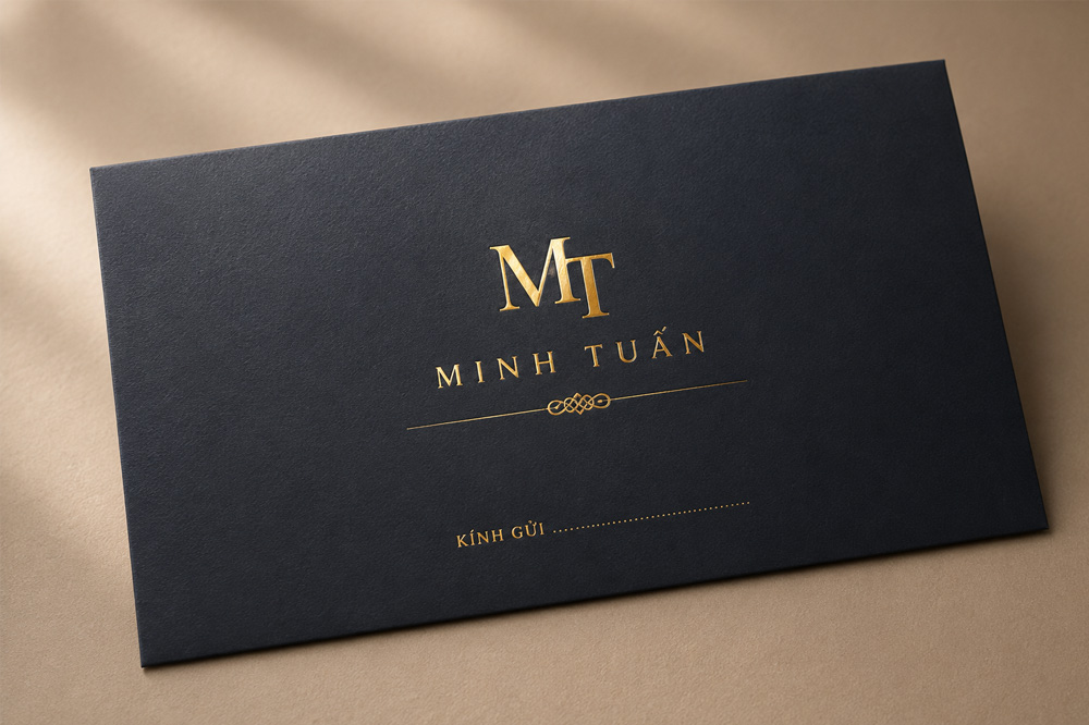 phong bì công ty ép nhũ cán mờ