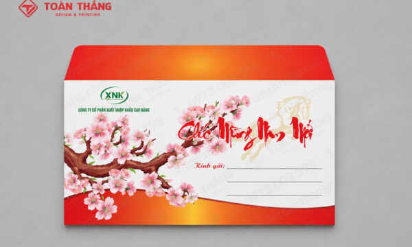 mẫu phong bì tết
