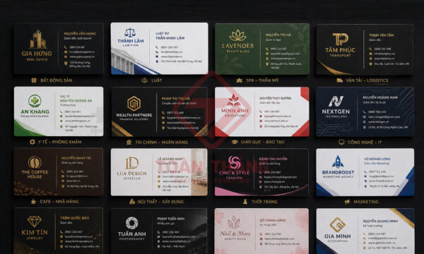 kho mẫu namecard miễn phí thiết kế