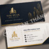 mẫu in card bất động sản
