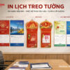 Các mẫu lịch treo tường Tết đa dạng thiết kế giúp doanh nghiệp quảng bá thương hiệu hiệu quả.