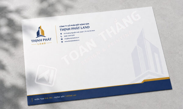 in phong bì công ty