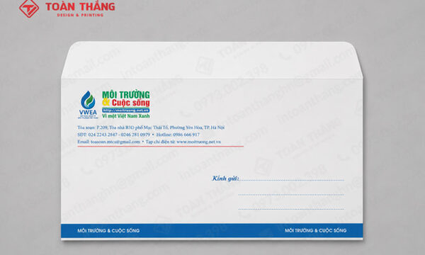 mẫu phong bì