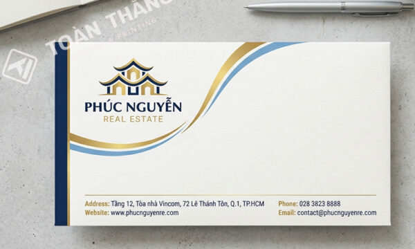 mẫu phong bì giấy mỹ thuật cao cấp sang trọng