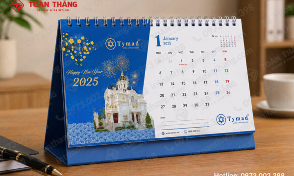 Thiết kế và in lịch để bàn